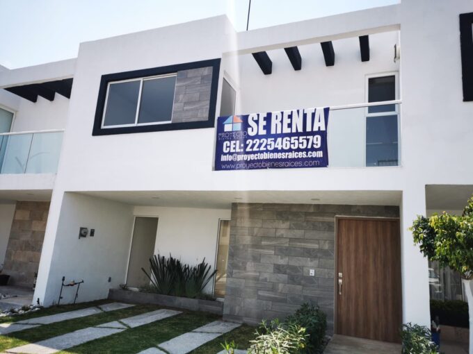 Casa en Renta Parque Ibiza Lomas de Angelópolis